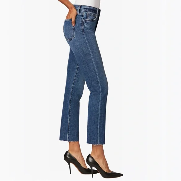 Joe’s High-Rise Straight Leg Raw-Hem Women’s Jeans - Size: 26 - Picture 3 of 16